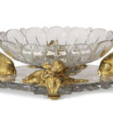 A LARGE FRENCH ORMOLU AND CUT-CRYSTAL CENTERPIECE - photo 3