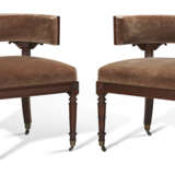 A MATCHED SET OF THIRTEEN REGENCY MAHOGANY DINING CHAIRS - photo 3