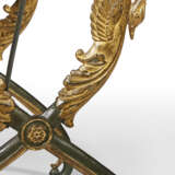 A PAIR OF PARCEL-GILT CAST IRON OCCASIONAL TABLES - фото 4