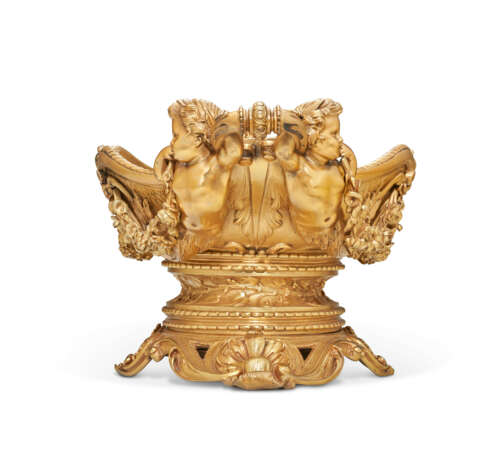 A NAPOLEON III ORMOLU JARDINIERE - photo 5