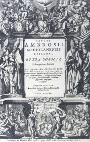 Ambrosius von Mailand. - фото 1