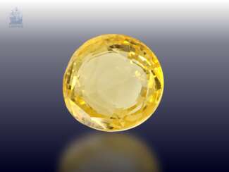 Saphir: äußerst wertvoller, hochfeiner natürlicher, unbehandelter Saphir herausragender Qualität, 16,09ct, Herkunft Ceylon