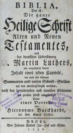 Biblia germanica. - фото 1