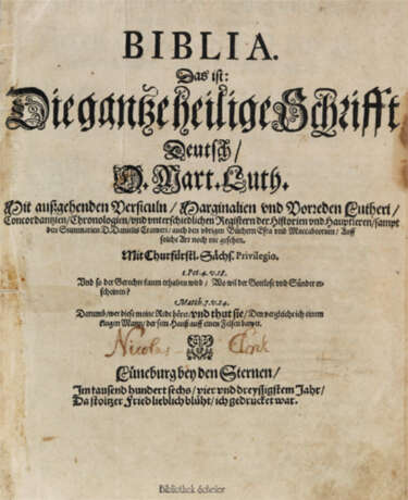 Biblia germanica. - photo 1