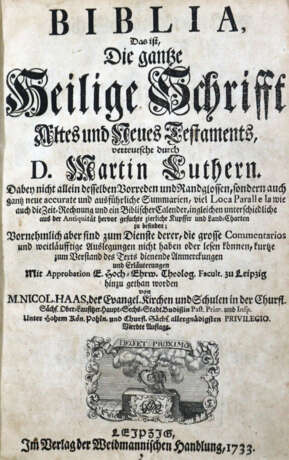 Biblia germanica. - Foto 2