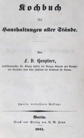 Hauptner, F.V. - photo 1