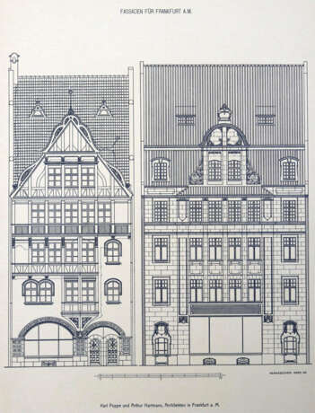 Fassaden für Frankfurt am Main. - photo 2