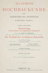 Handbuch der Architektur.