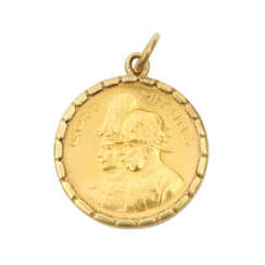 Österreich - Goldmedaille 1915, geprägt in Wien mit dem Deutschen Reich