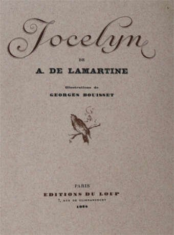 Lamartine, A.de. - фото 1