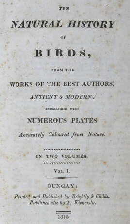 Natural History of Birds, The. - Foto 1