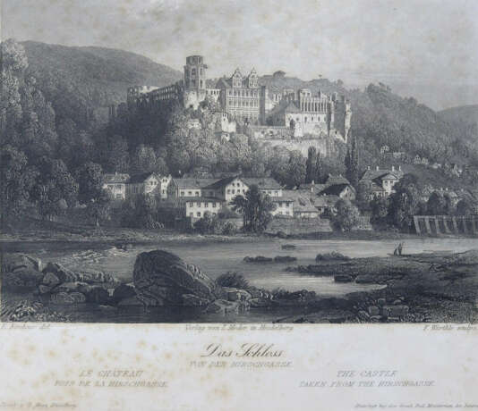 Malerische Ansichten von Heidelberg. - photo 1