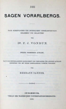 Vonbun, F.J. - фото 1