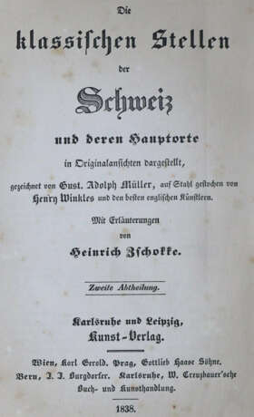 Zschokke, H. - photo 1