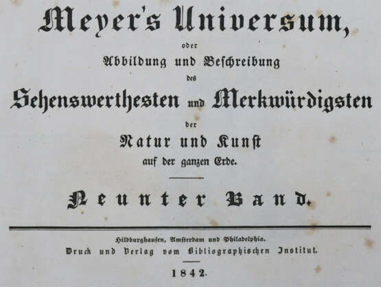 Meyer's Universum. - photo 1