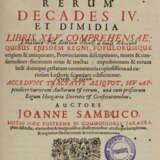 Sambucus, J. u. A.Bonfini. - фото 1