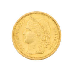 Schweiz/GOLD - 20 Franken 1883, 