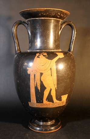 A large Greek anphora vase in Attic manner - photo 1