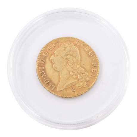 Frankreich/GOLD - Doppelter Louis d'or 1786 A, - фото 1