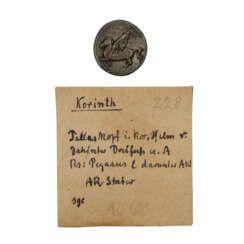 Griechenland / Korinth - AR Stater, Pallaskopf - Dreifuss -A, , 