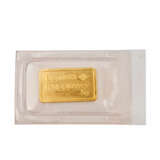 GOLDbarren - 5g GOLD fein, Goldbarren geprägt, Hersteller Degussa, - photo 1
