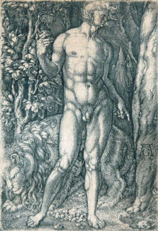 Adam mit dem Löwen und Eva mit dem Hirsch - фото 2