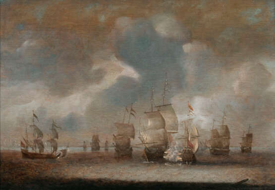 Seeschlacht unter Beteiligung englischer Schiffe - photo 1