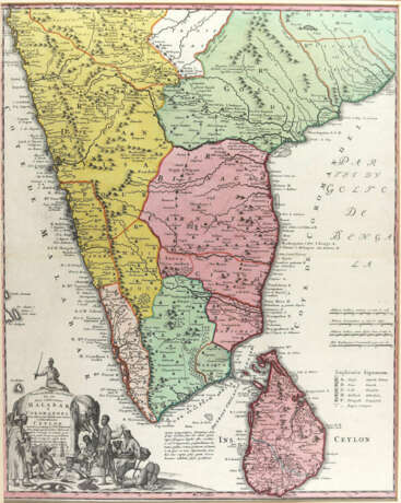 Indien und Ceylon. - Foto 1