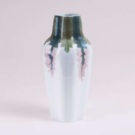 Jugendstil-Vase mit Iris - photo 1