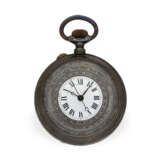 Taschenuhr: technisch interessante Taschenuhr mit Barometer, Frankreich um 1890 - Foto 1