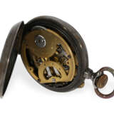 Taschenuhr: technisch interessante Taschenuhr mit Barometer, Frankreich um 1890 - фото 2
