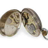 Taschenuhr: ungewöhnliche Savonnette mit digitaler Anzeige, gefertigt für den russischen Markt um 1890 - photo 4