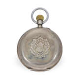 Taschenuhr: ungewöhnliche Savonnette mit digitaler Anzeige, gefertigt für den russischen Markt um 1890 - Foto 6