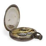 Taschenuhr: frühe "Weltzeit"-Taschenuhr mit 6 Zeitzonen, ca.1890 - photo 4