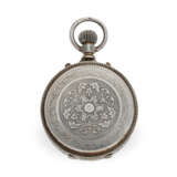 Taschenuhr: äußerst prächtige Savonnette mit verstecktem Kalender, gefertigt für Russland 1880 - Foto 6