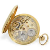 Taschenuhr: seltene IWC Goldsavonnette in Chronometerqualität, CHRONOMETER No. 728512, ca.1918 - photo 2