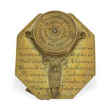 Sonnenuhr: oktogonale Butterfield-Typ Sonnenuhr mit Kompass, signiert N(icholas) Bion, A. Paris, 18.Jh. - photo 2