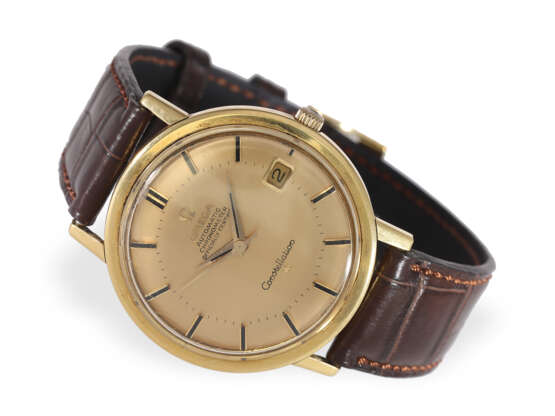 Armbanduhr: großes 18K Constellation Chronometer, Omega 168.004/14, von 1969/1970 - photo 1