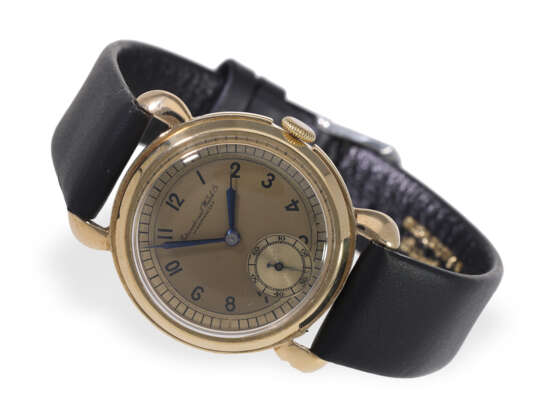 Armbanduhr: frühe IWC Schaffhausen mit sehr seltenem Zifferblatt, ca. 1937 - photo 1