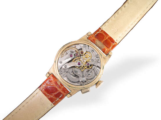 Armbanduhr: sehr seltener, früher Longines Chronograph von 1937 - Foto 2