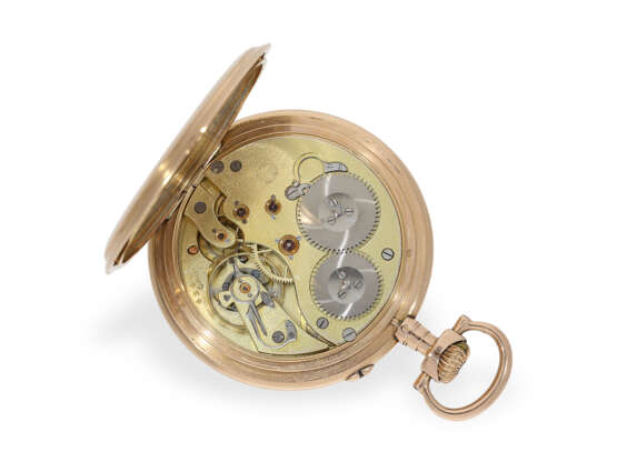 Taschenuhr: IWC Rarität "Regulator", Sondermodell Eugen Kovacs Wien, ca. 1910 - photo 2