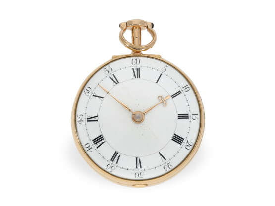Taschenuhr: schwere Doppelgehäuse-Zylinderuhr, bedeutender Uhrmacher, Alexander Cumming, Hallmarks 1781 - Foto 5