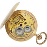 Taschenuhr: schweres und außergewöhnlich großes Schweizer Taschenchronometer mit Chronometerhemmung, ca. 1890, sehr schöner Erhaltungszustand - Foto 2