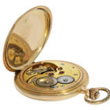 Taschenuhr: schweres und außergewöhnlich großes Schweizer Taschenchronometer mit Chronometerhemmung, ca. 1890, sehr schöner Erhaltungszustand - Foto 3