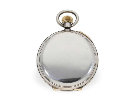 Taschenuhr: hochfeines Taschenchronometer August Ericsson No.351, ca.1890 - Foto 6