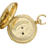 Taschenuhr: hochfeines Genfer Chronometer mit Repetition, signiert Lagier Geneve No.7610, ca. 1870 - фото 5