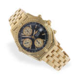 Armbanduhr: Breitling-Rarität, Chronomat K13050.1 in 18K Vollgold, mit Box und Papieren - photo 2
