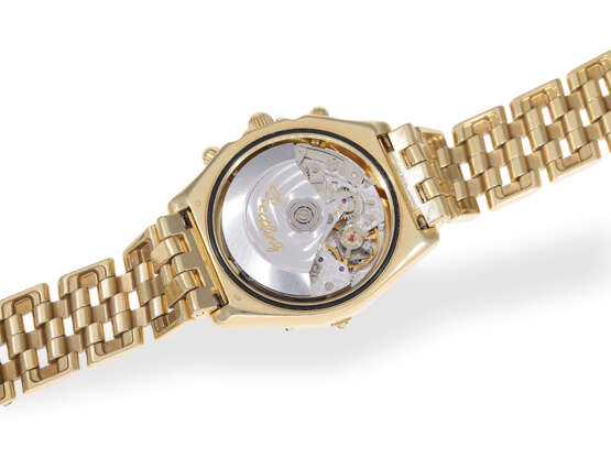 Armbanduhr: Breitling-Rarität, Chronomat K13050.1 in 18K Vollgold, mit Box und Papieren - photo 6