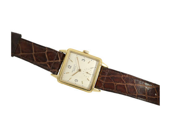 Armbanduhr: sehr seltene vintage Herrenarmbanduhr von Patek Philippe aus den 40er-Jahren, Ref. 2422, Handaufzug - Foto 3