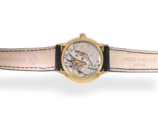 Armbanduhr: große Patek Philippe Calatrava "Amagnetic" Ref. 3420 von 1967 mit Stammbuchauszug - photo 3